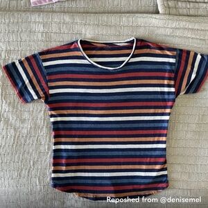 5/$20 Madewell Striped Short Sleeve Tee